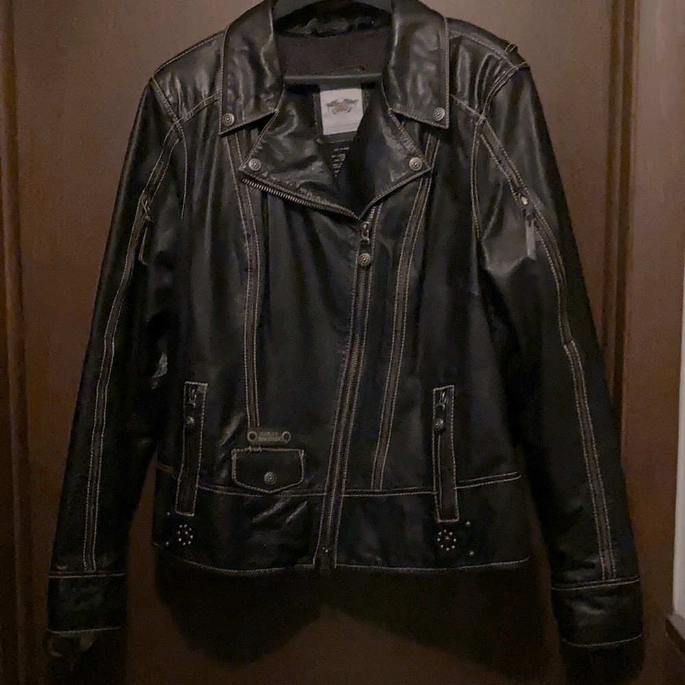 Harley Davidson Women’s Leather Jacket XXL